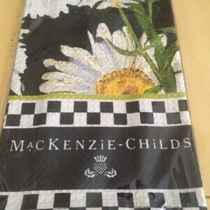NEW 3 X Mackenzie Childs Daisy Dish Towels